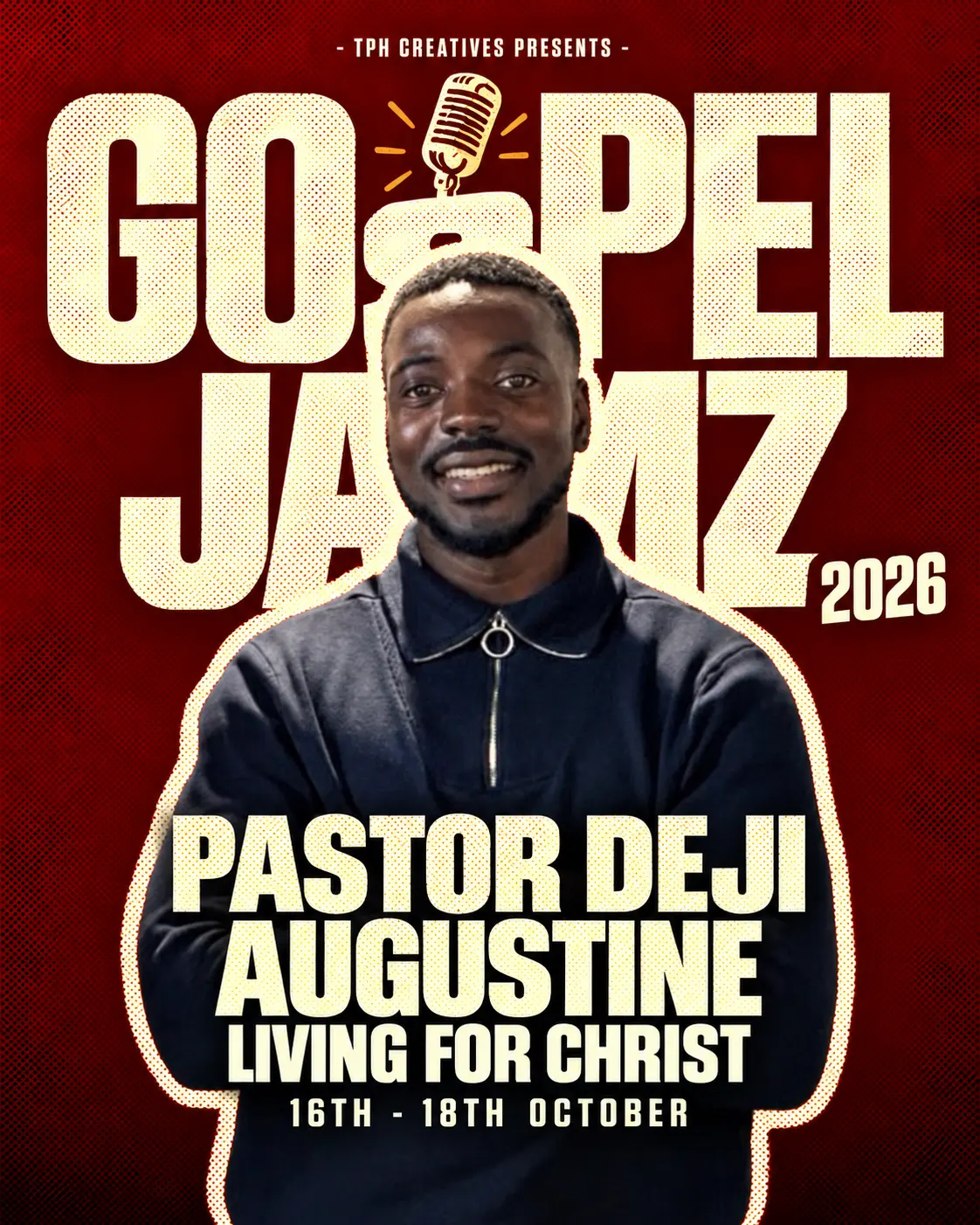 Pastor Deji Augustine — Gospel Jamz 2026 lineup