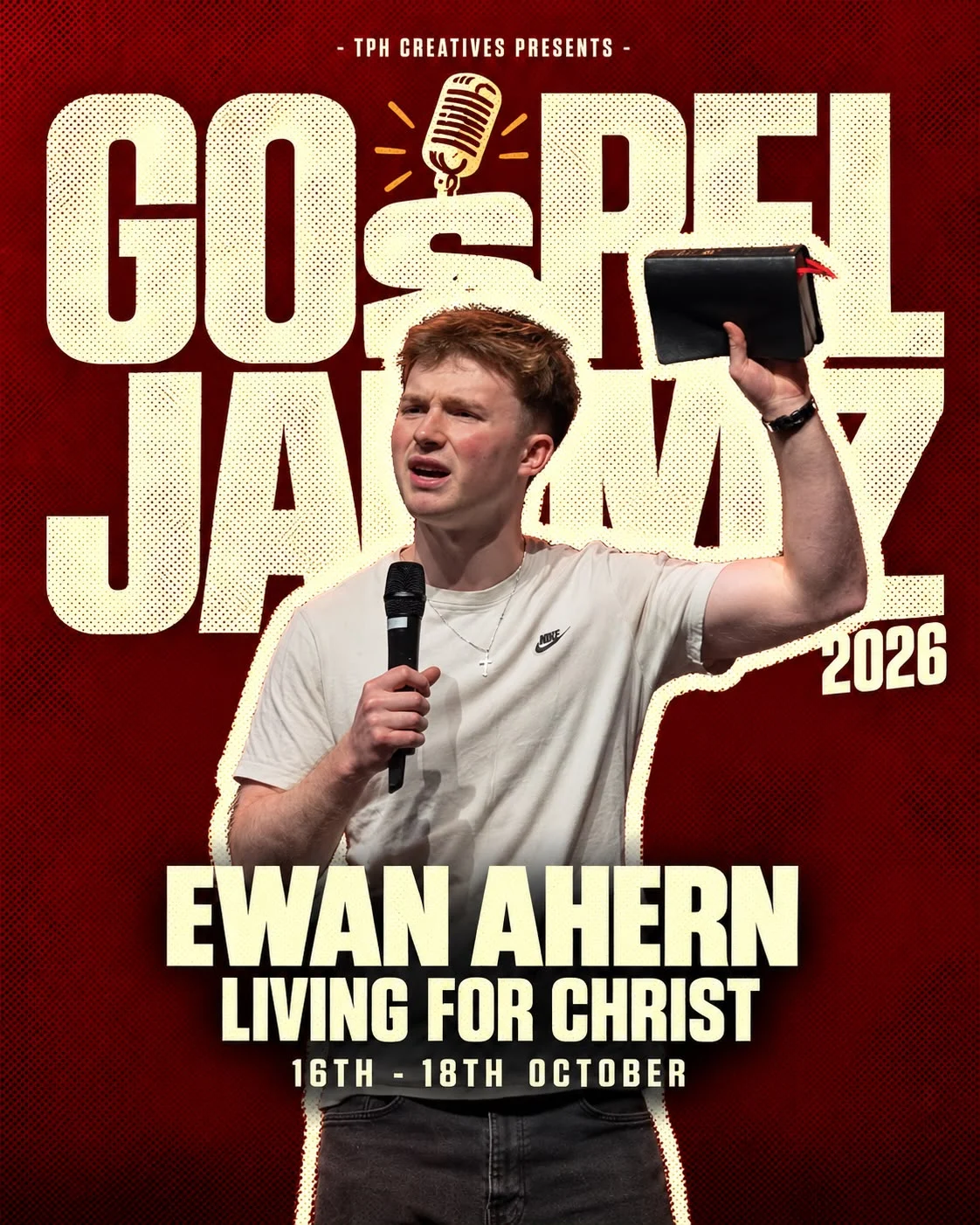 Ewan Ahern — Gospel Jamz 2026 lineup